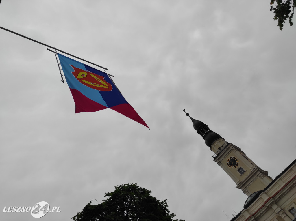 Flagi cechowe na święto Leszna