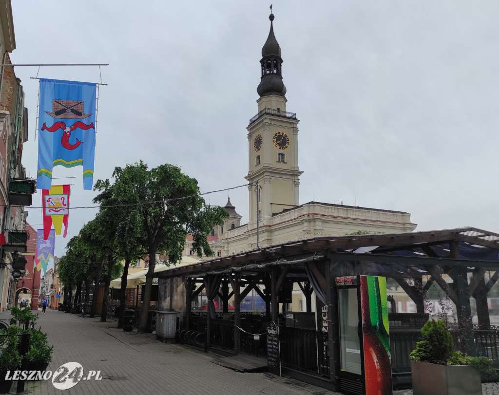 Flagi cechowe na święto Leszna