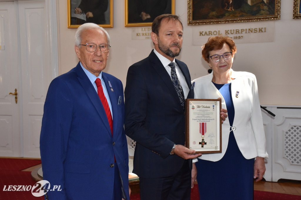 Kombatancki Krzyż Pamięci dla ZSO we Włoszakowicach
