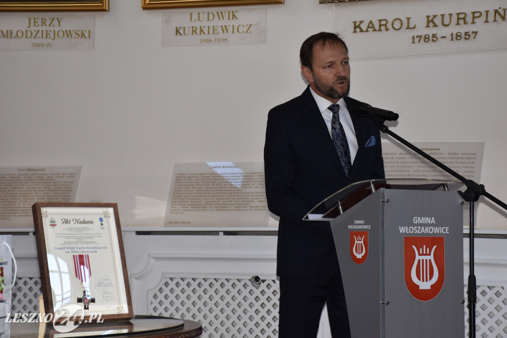 Kombatancki Krzyż Pamięci dla ZSO we Włoszakowicach