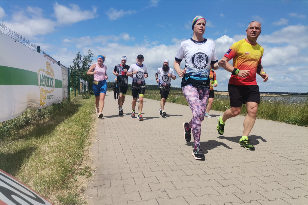 55 x zalew Rydzyna. Dla Zuzi