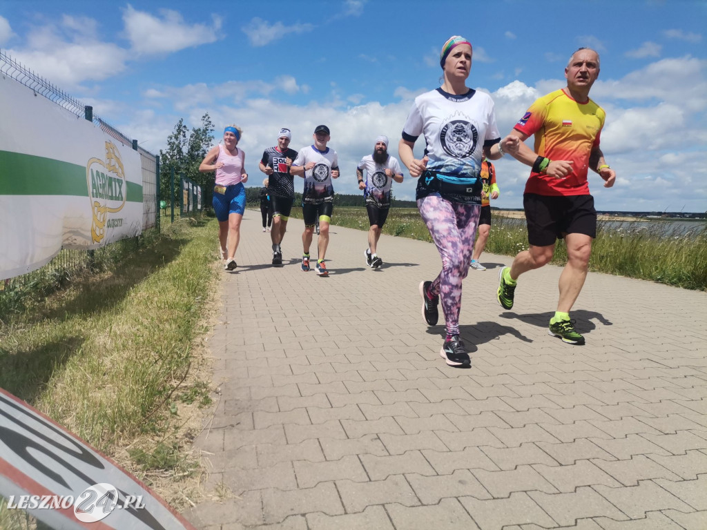 55 x zalew Rydzyna. Dla Zuzi