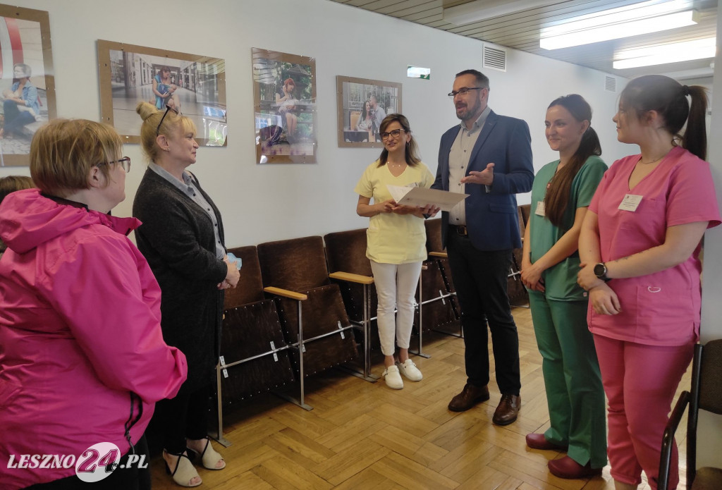 Prezent dla szpitala w Lesznie