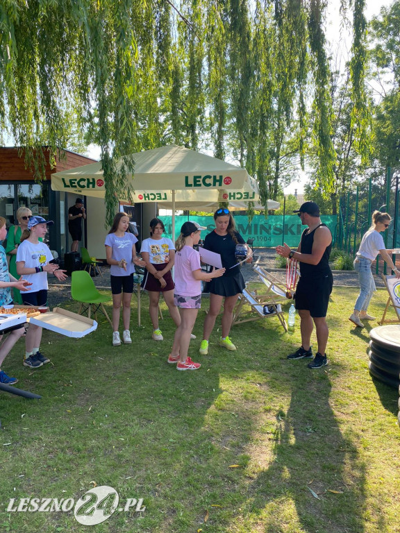 Piknik tenisowy przy Ćwiczni