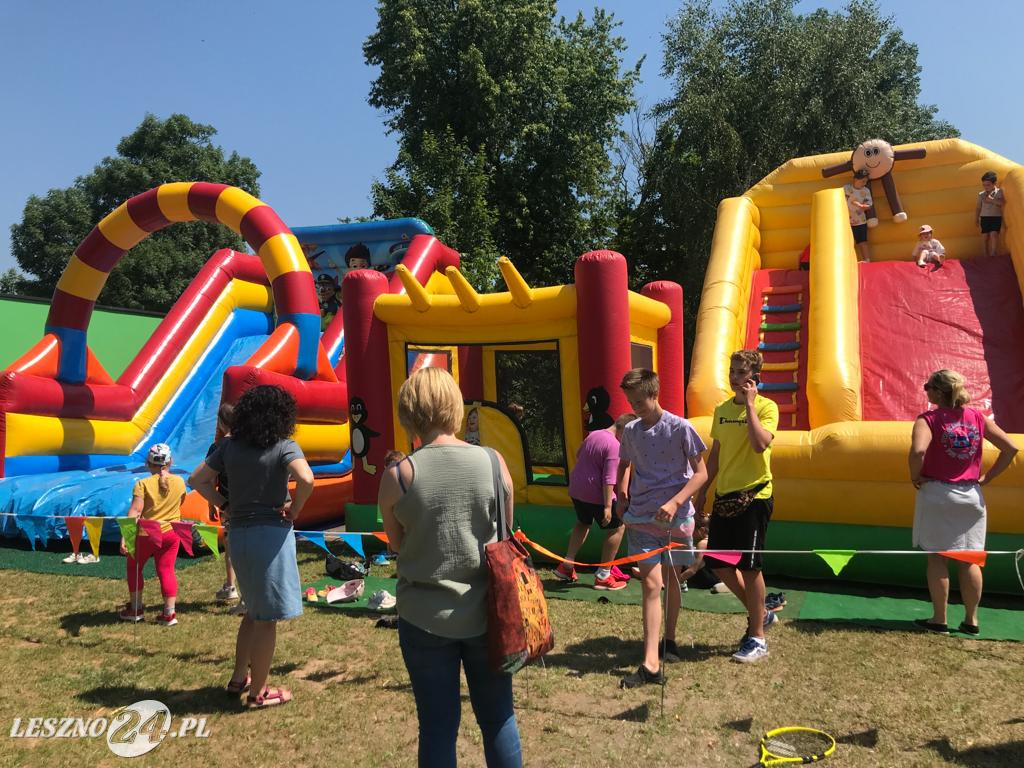Piknik tenisowy przy Ćwiczni
