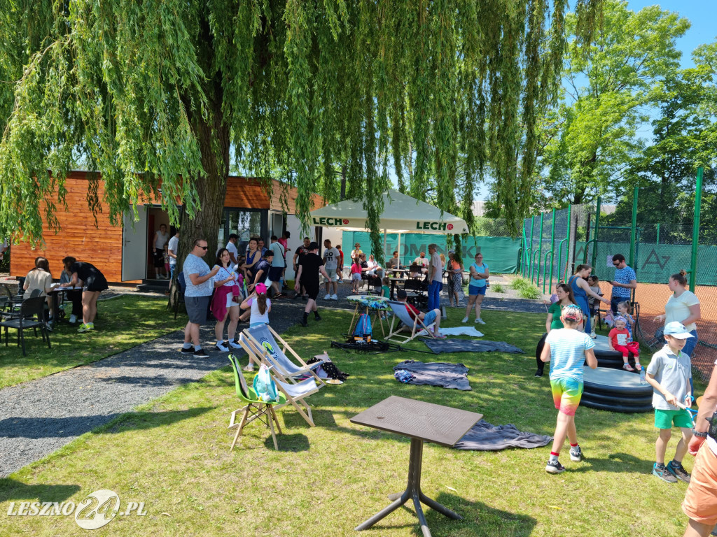Piknik tenisowy przy Ćwiczni