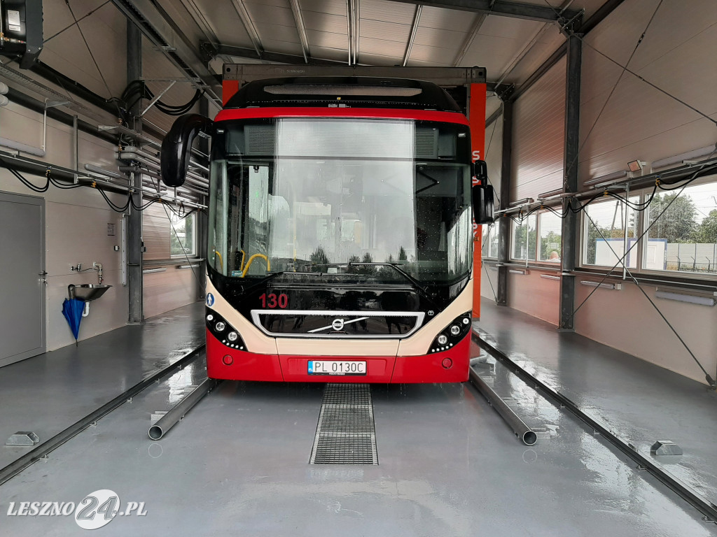 Myjnia autobusowa w Lesznie