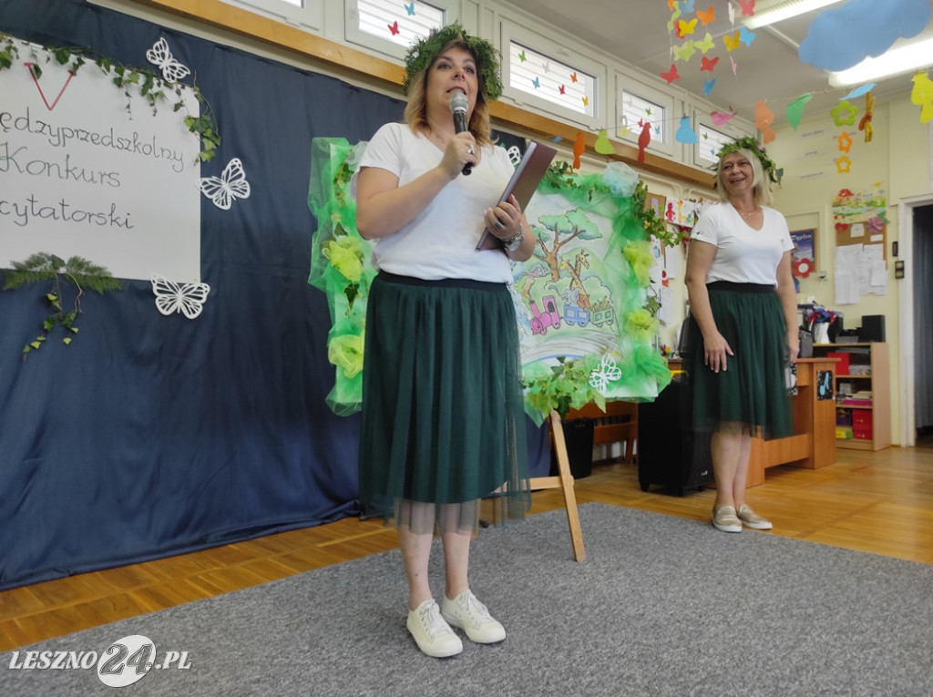 Przedszkolni recytatorzy