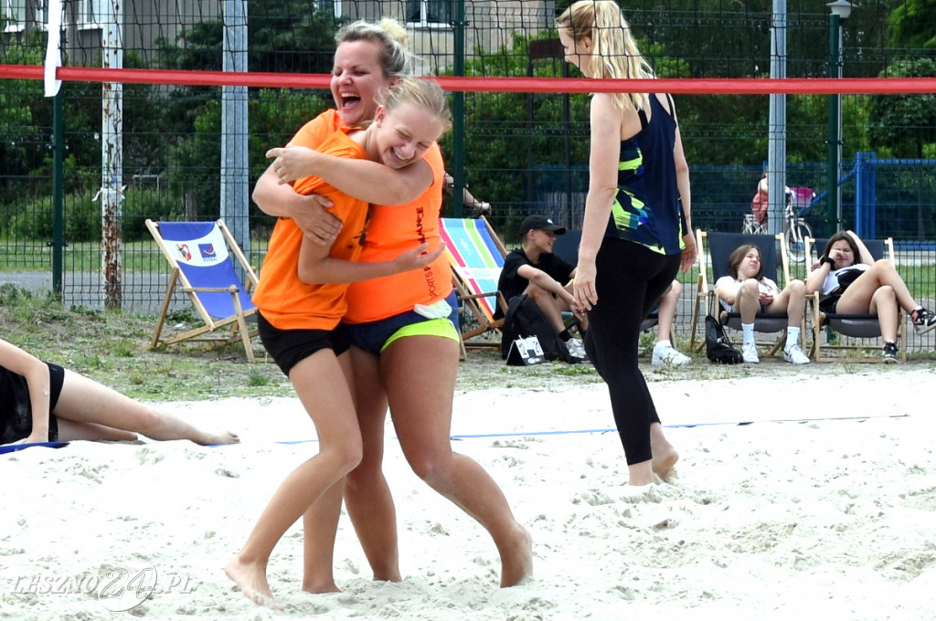 Turniej siatkówki plażowej na Zatorzu