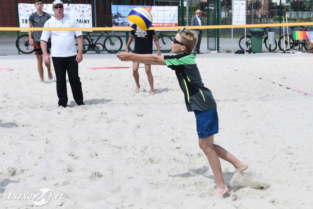 Turniej siatkówki plażowej na Zatorzu
