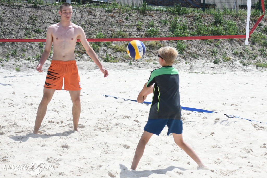 Turniej siatkówki plażowej na Zatorzu