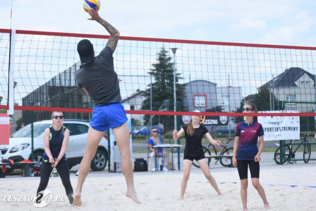 Turniej siatkówki plażowej na Zatorzu