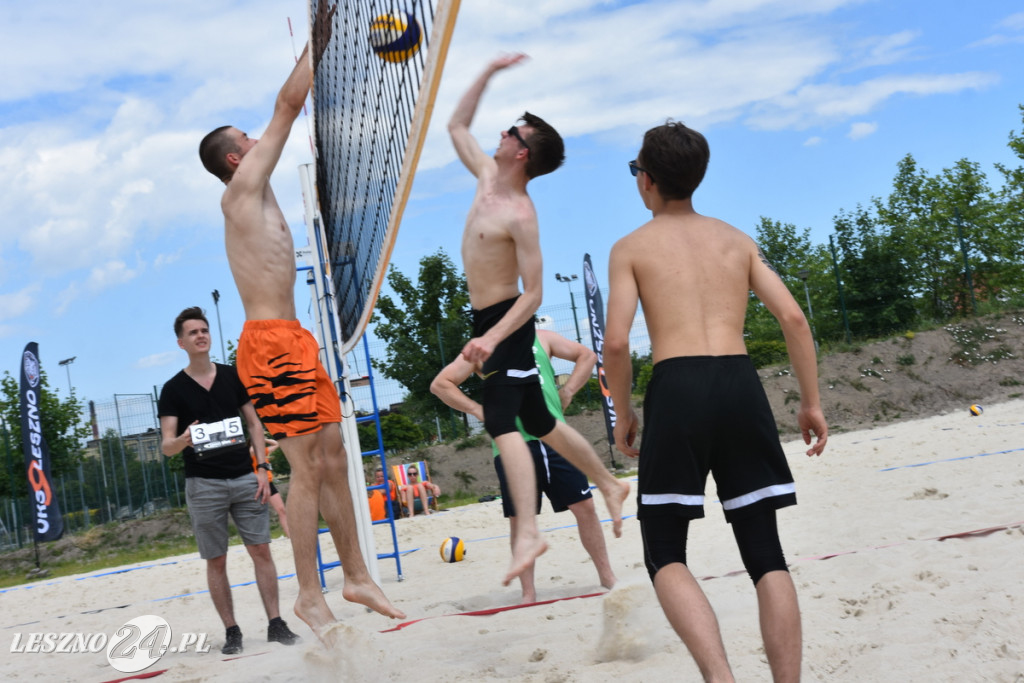 Turniej siatkówki plażowej na Zatorzu