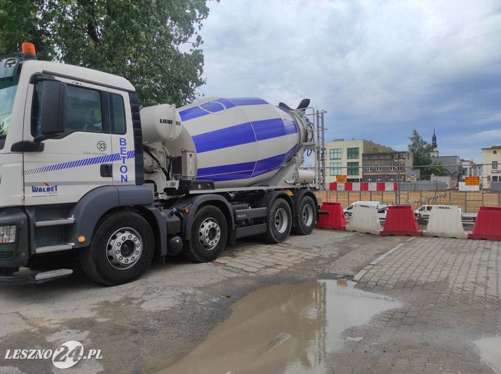 Będą lać beton
