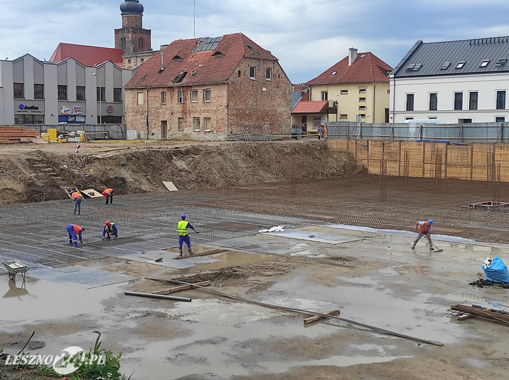 Będą lać beton