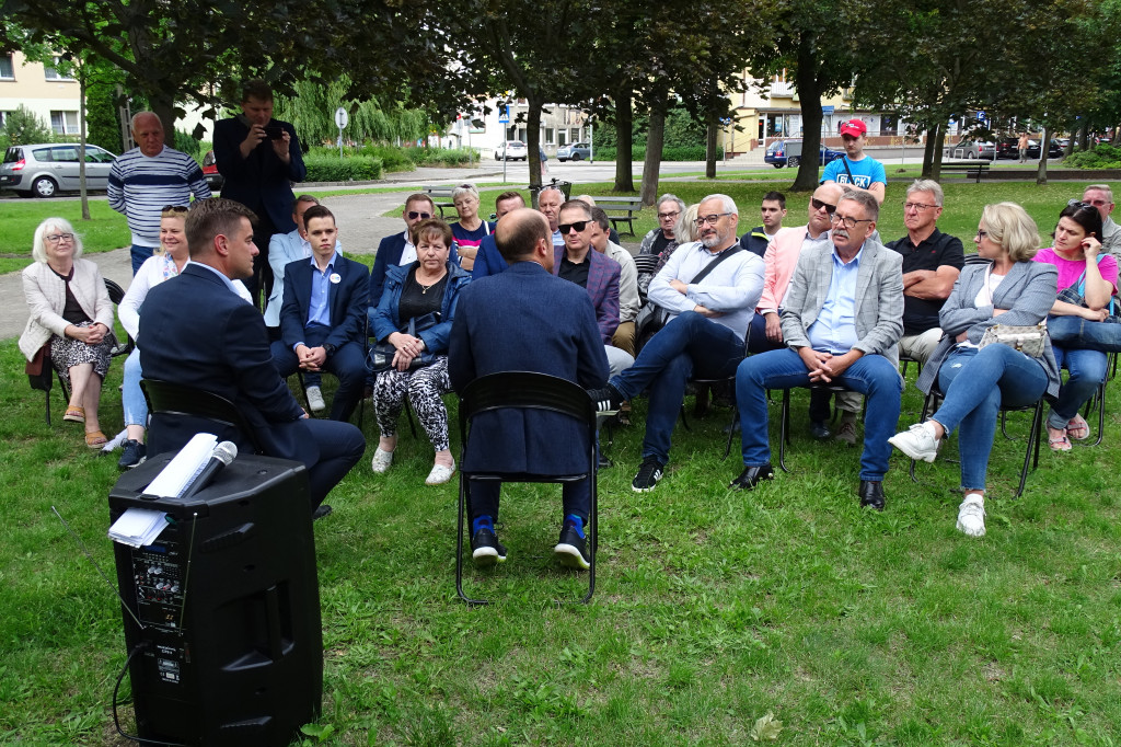 Borys Budka w Lesznie
