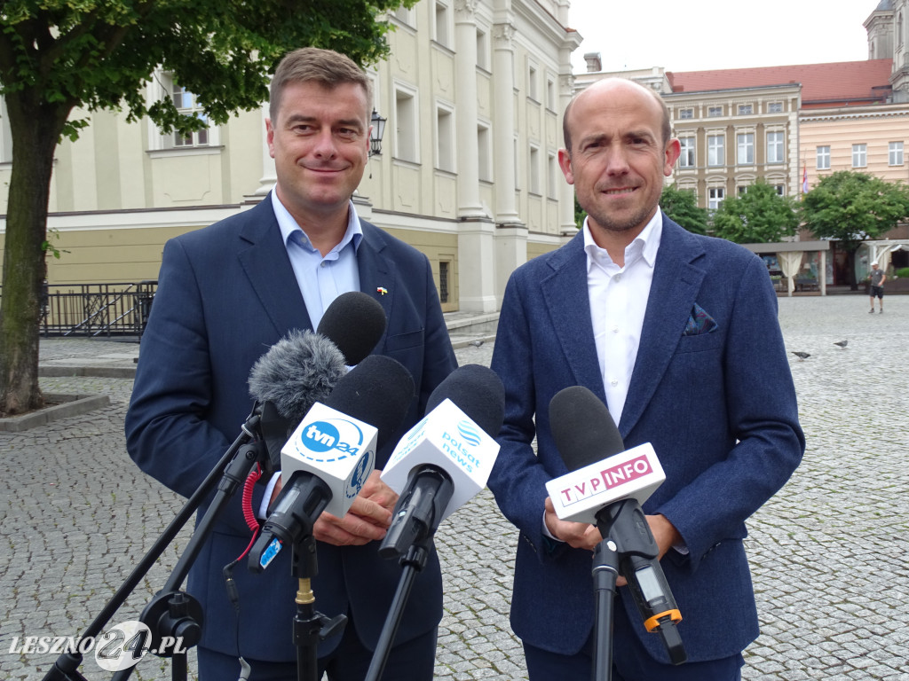 Borys Budka w Lesznie