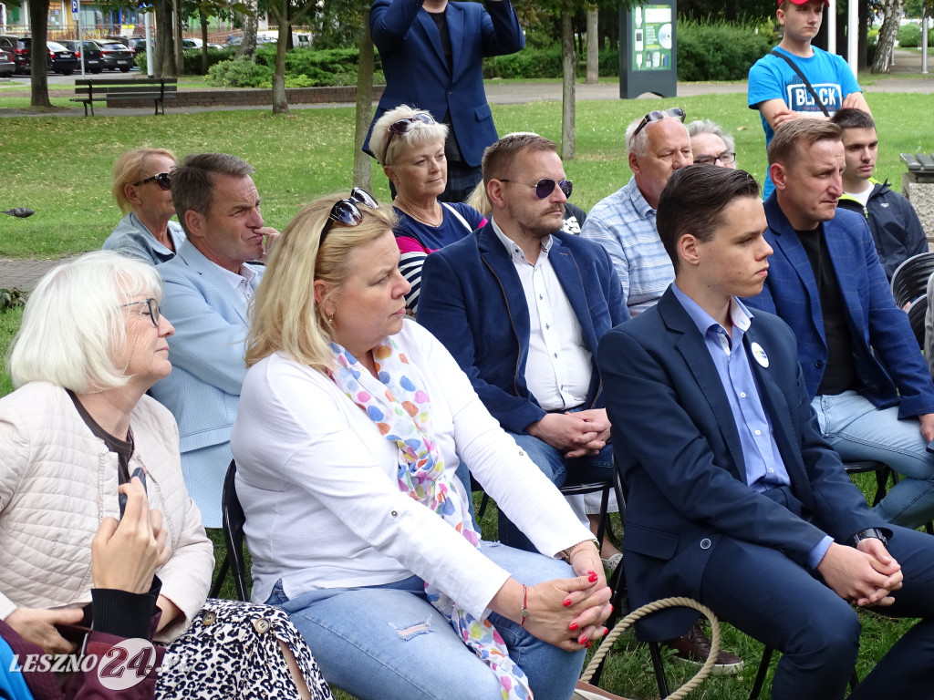 Borys Budka w Lesznie