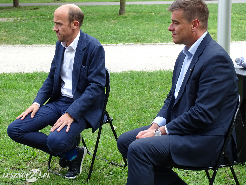 Borys Budka w Lesznie