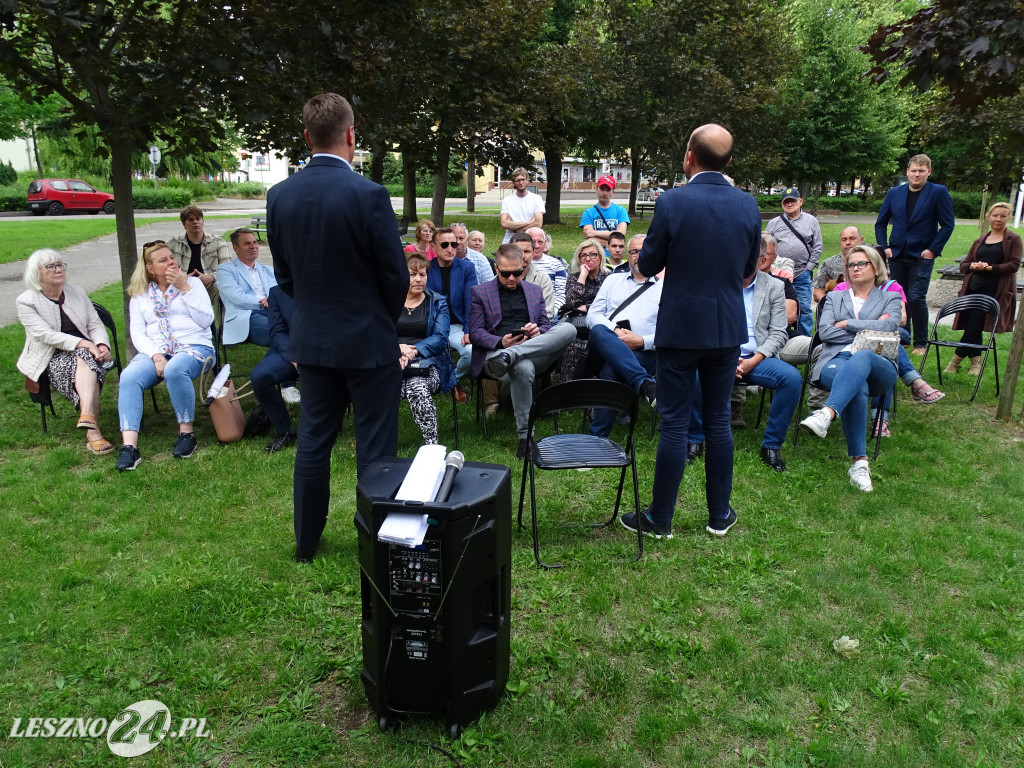 Borys Budka w Lesznie