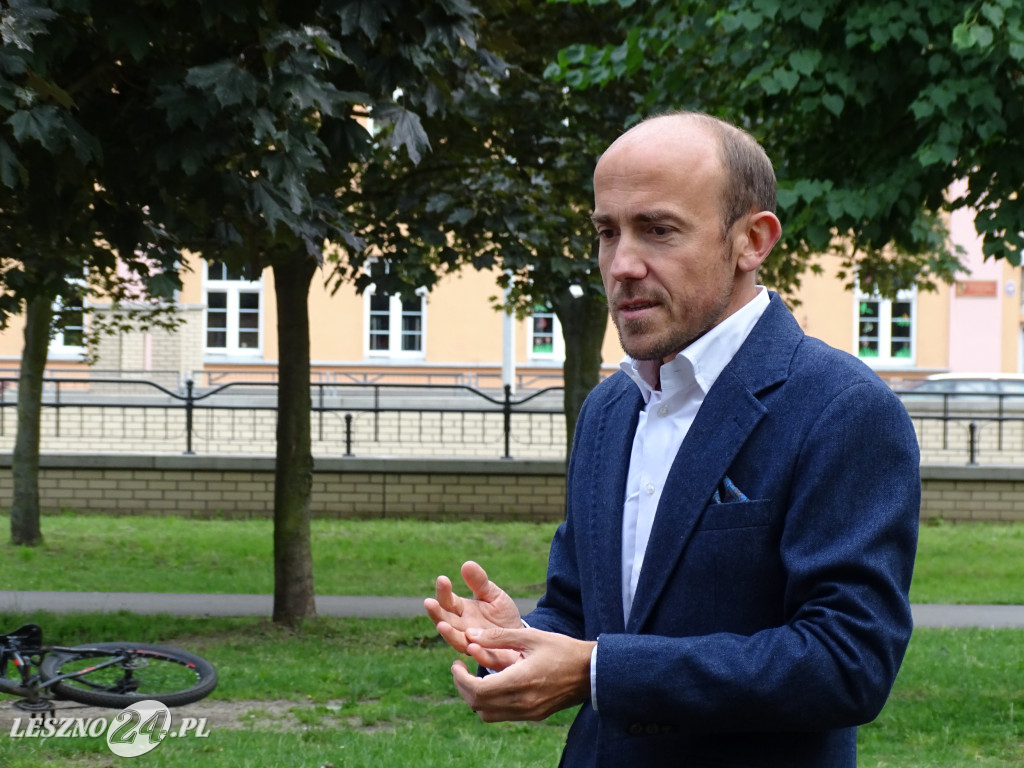 Borys Budka w Lesznie