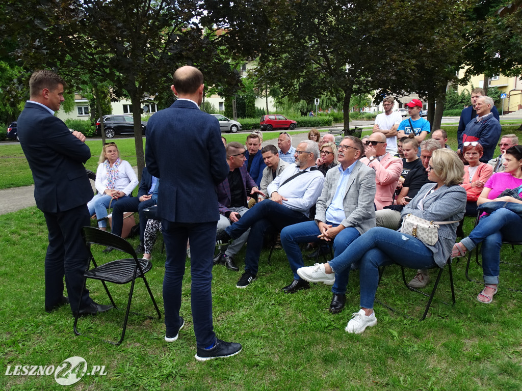 Borys Budka w Lesznie