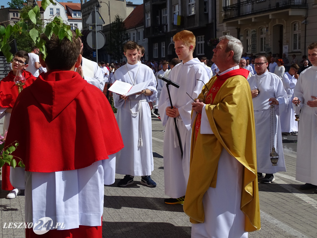 Procesja Bożego Ciała Leszno 2022