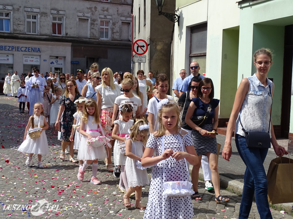 Procesja Bożego Ciała Leszno 2022