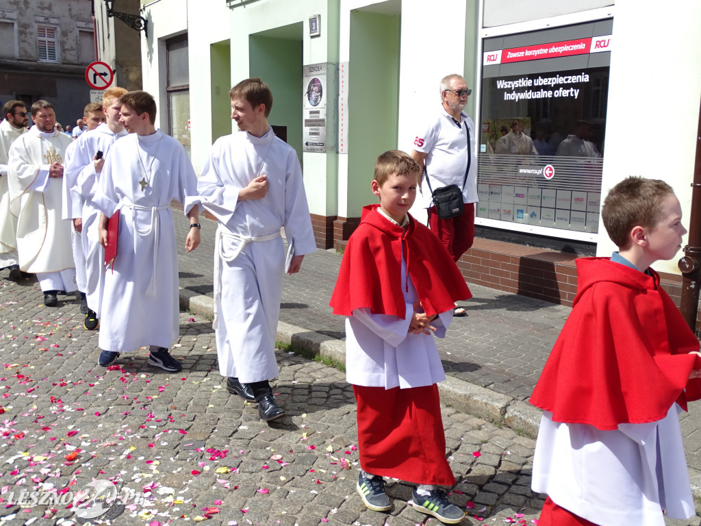 Procesja Bożego Ciała Leszno 2022