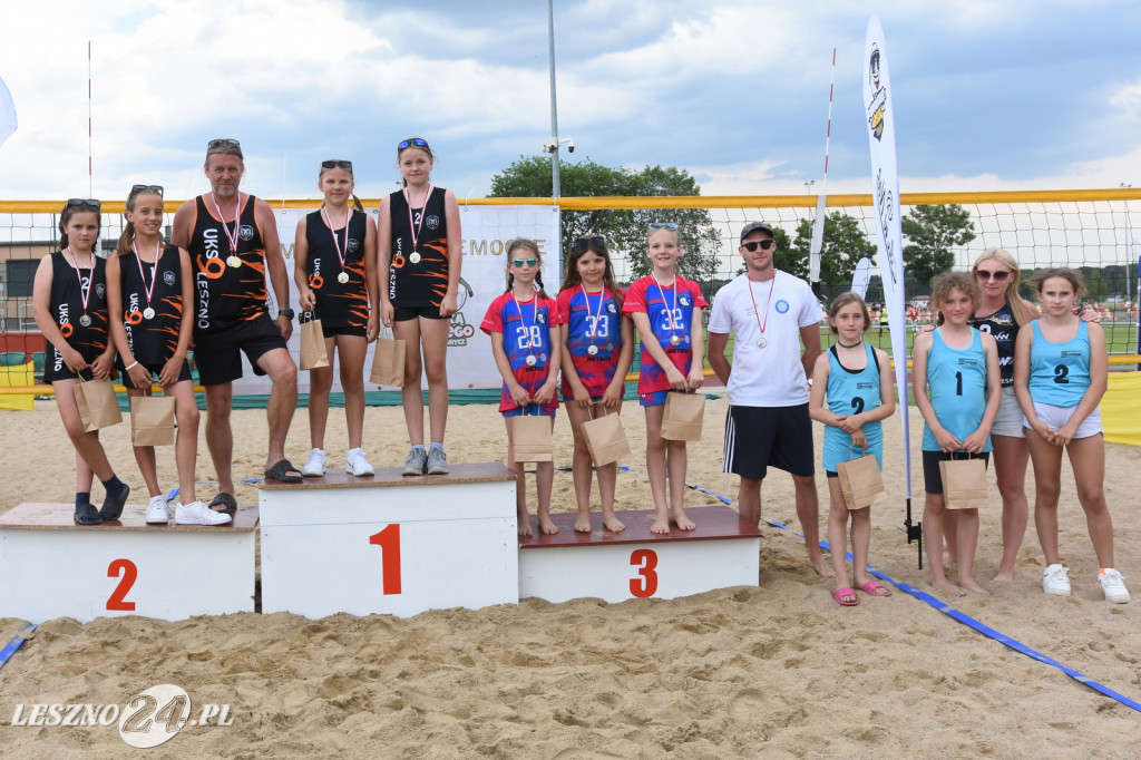 Medale także na plaży