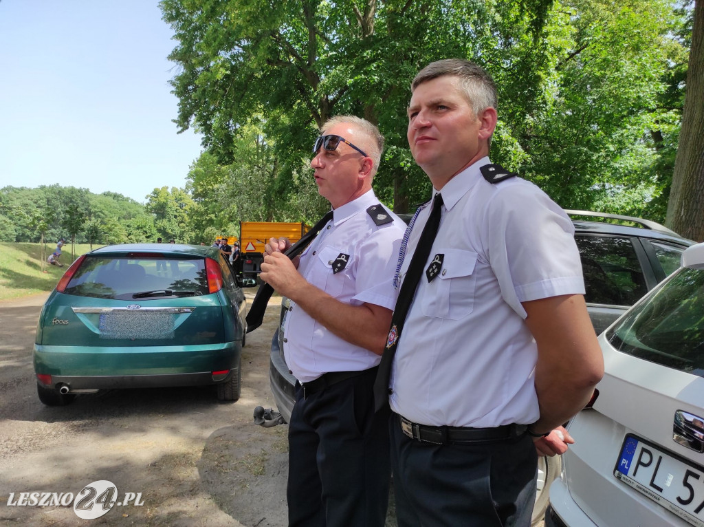 Strażacy gminy Rydzyna na zawodach