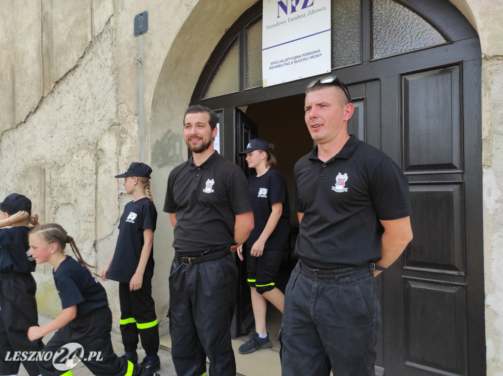 Strażacy gminy Rydzyna na zawodach