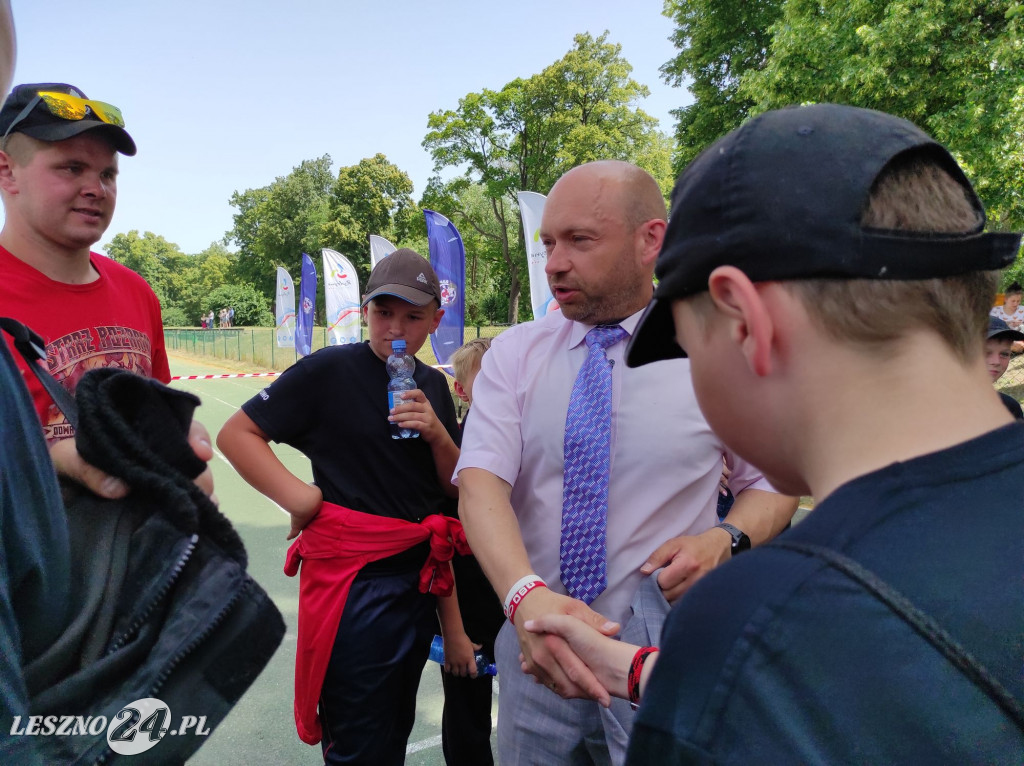 Strażacy gminy Rydzyna na zawodach