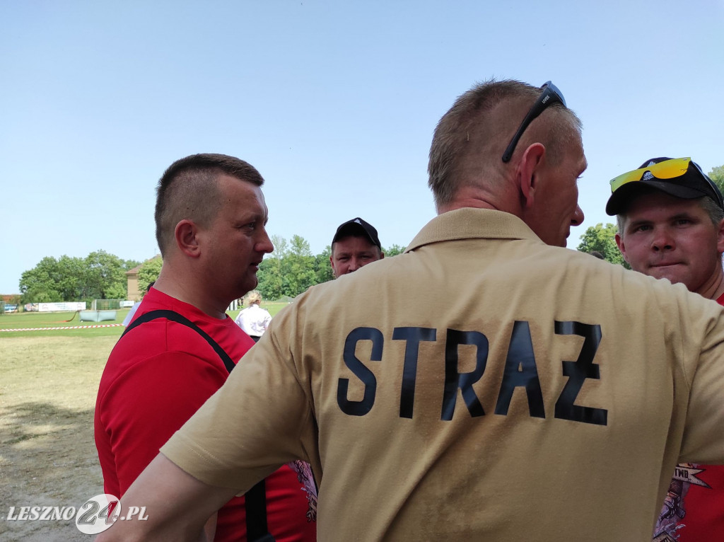 Strażacy gminy Rydzyna na zawodach
