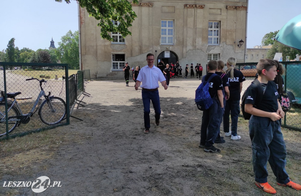 Strażacy gminy Rydzyna na zawodach
