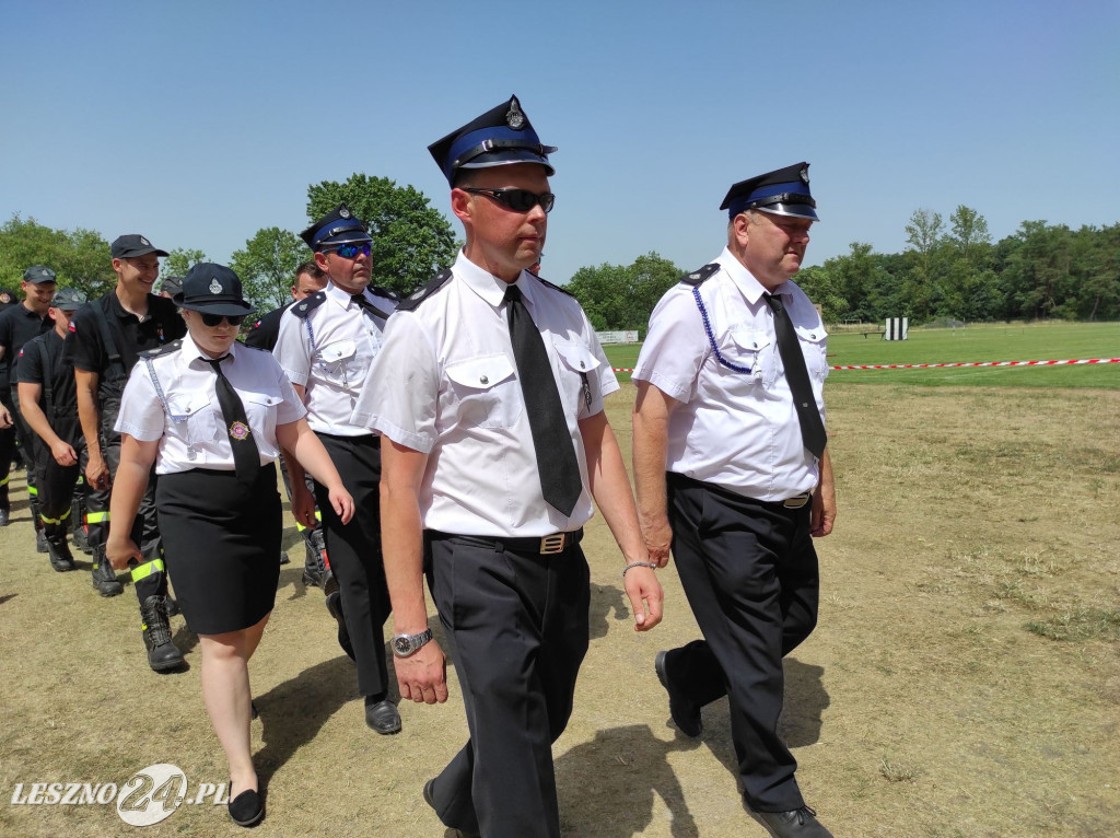 Strażacy gminy Rydzyna na zawodach