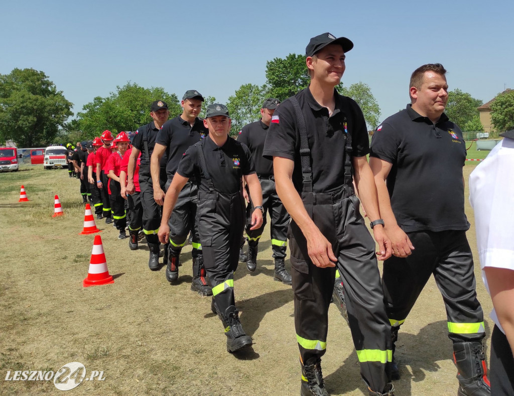 Strażacy gminy Rydzyna na zawodach
