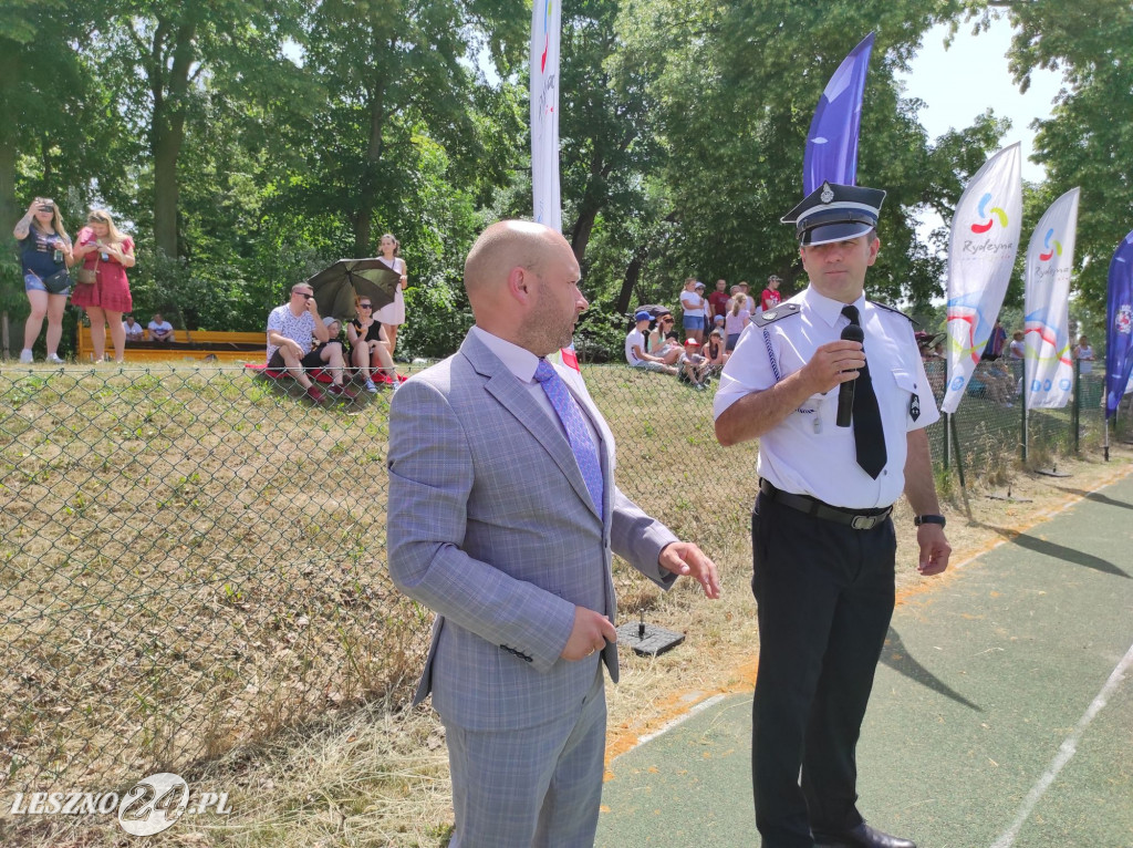 Strażacy gminy Rydzyna na zawodach