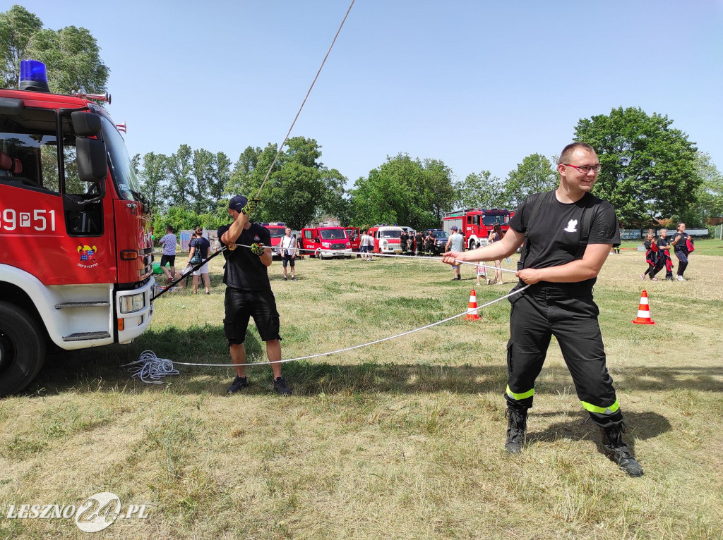 Strażacy gminy Rydzyna na zawodach
