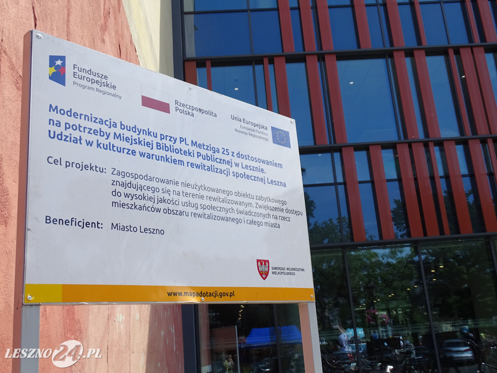 Nowa biblioteka w Lesznie już otwarta
