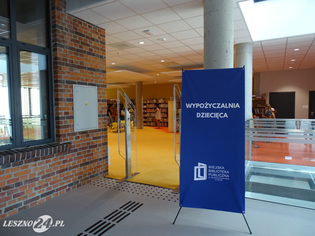 Nowa biblioteka w Lesznie już otwarta