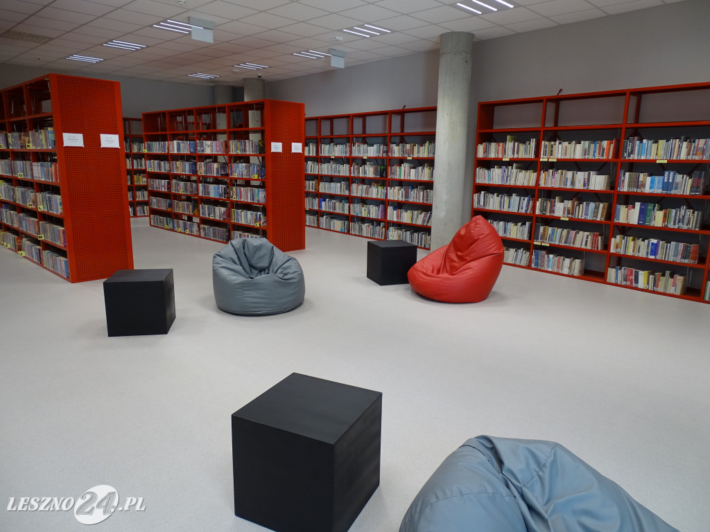 Nowa biblioteka w Lesznie już otwarta