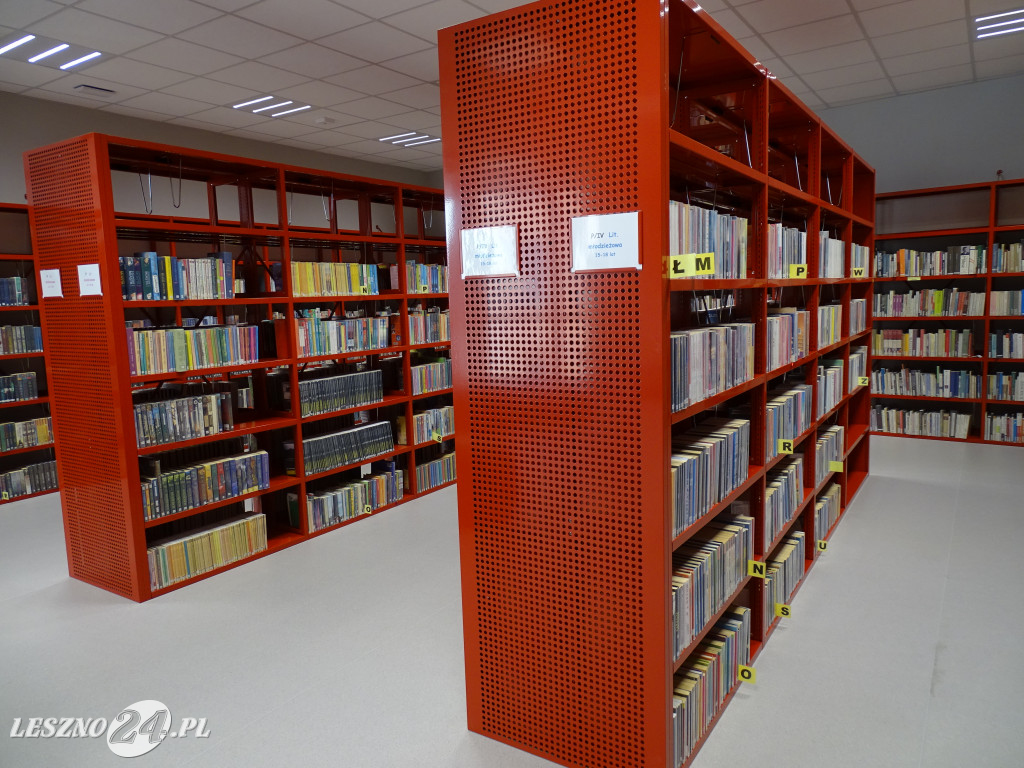 Nowa biblioteka w Lesznie już otwarta