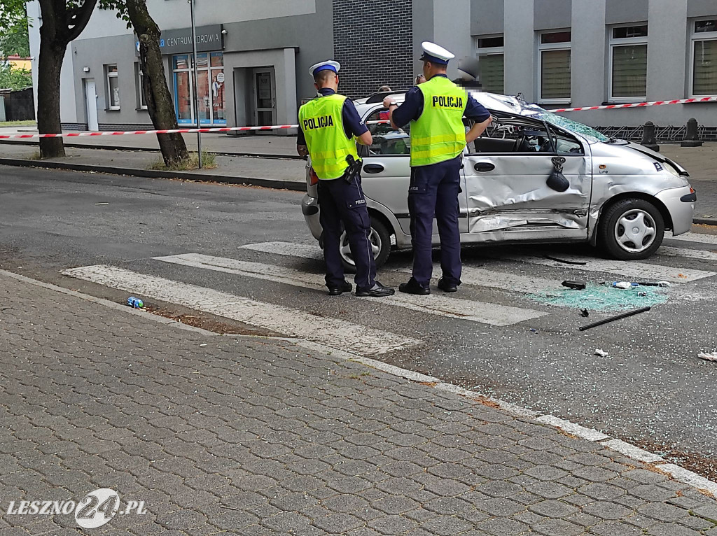 Zderzenie dwóch aut na ul. Racławickiej