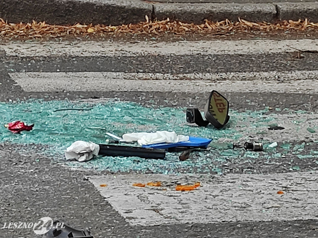 Zderzenie dwóch aut na ul. Racławickiej