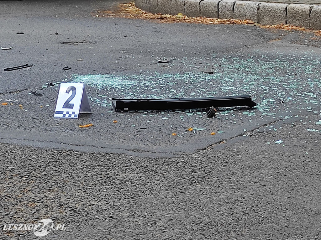 Zderzenie dwóch aut na ul. Racławickiej