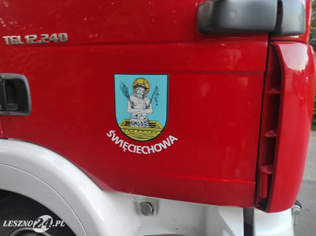 Pożar sklepu przy ulicy Cichej