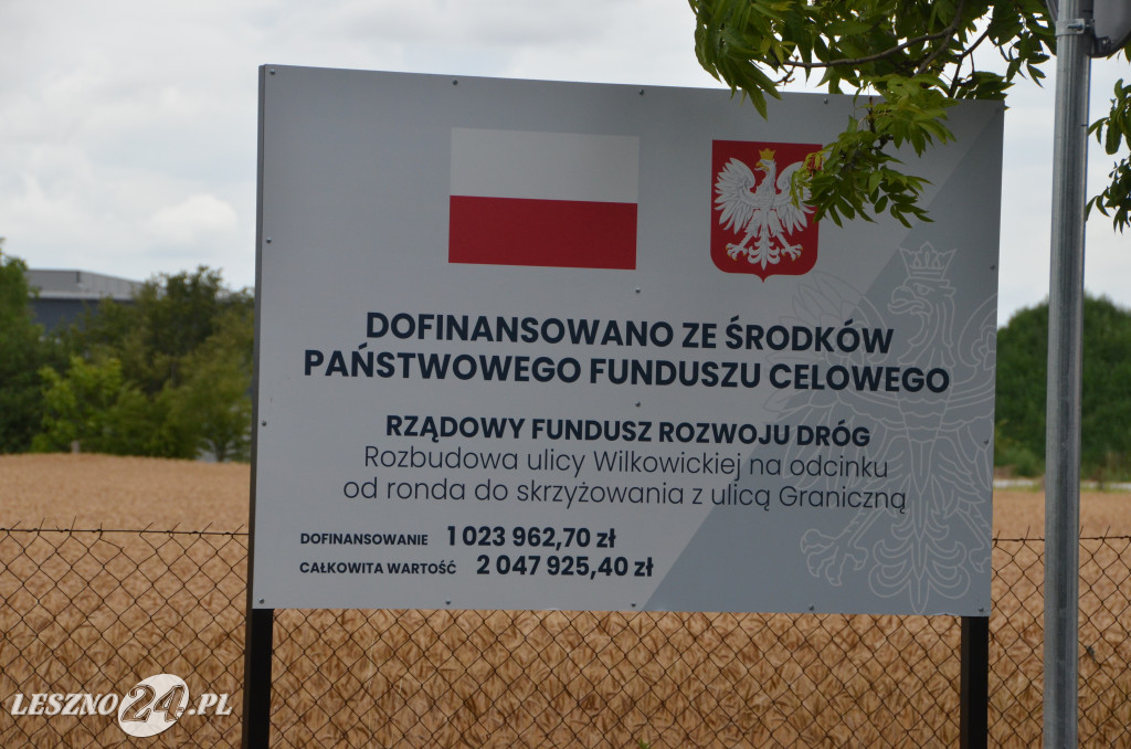 Ul. Wilkowicka po modernizacji