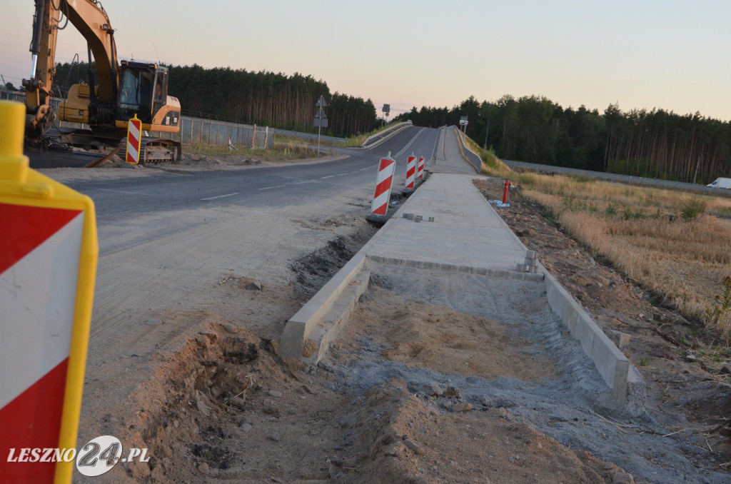 Przebudowa drogi w Kłodzie - lipiec 2022
