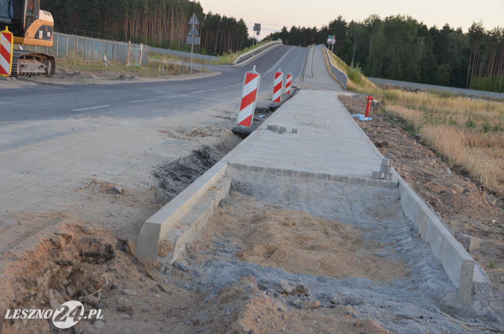 Przebudowa drogi w Kłodzie - lipiec 2022